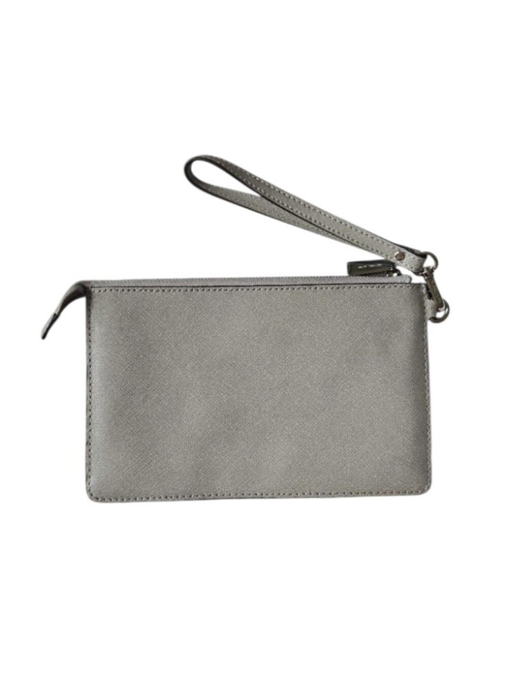 Michael Kors Silver Studded Wristlet Pouch EUC - Picture 2 of 10